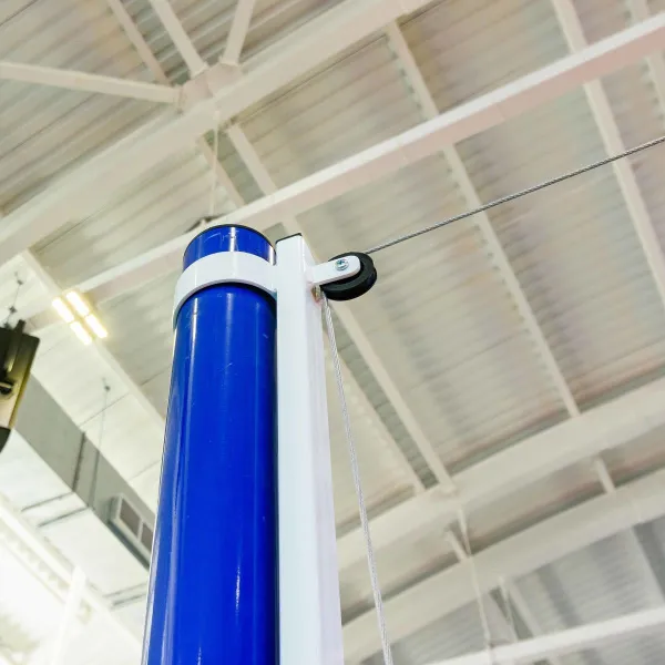 Волейбольные стойки универсальные со стаканами и механизмом натяжения троса ZAVODSPORTA за 41&nbsp;400 ₽ в Калуге