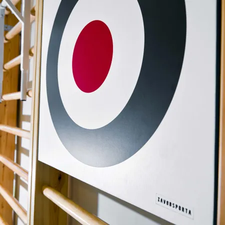 Щит для метания навесной на шведскую стенку (фанера) 700х700 ZAVODSPORTA за 8&nbsp;960 ₽ купить в Калуге