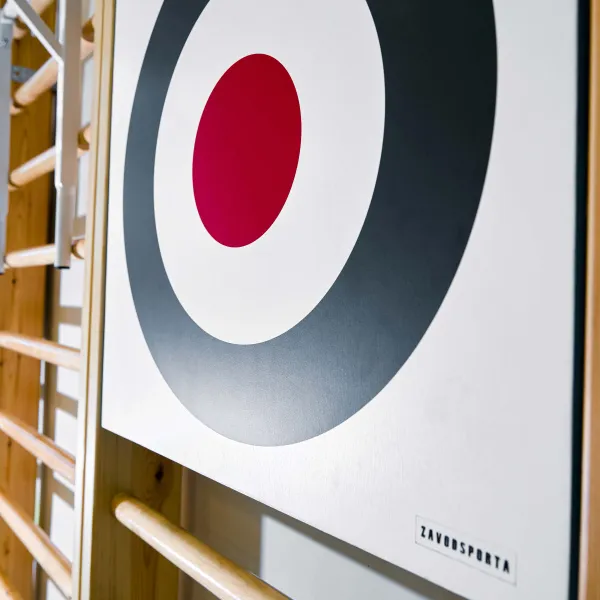 Щит для метания навесной на шведскую стенку (фанера) 700х700 ZAVODSPORTA за 8&nbsp;960 ₽ в Калуге