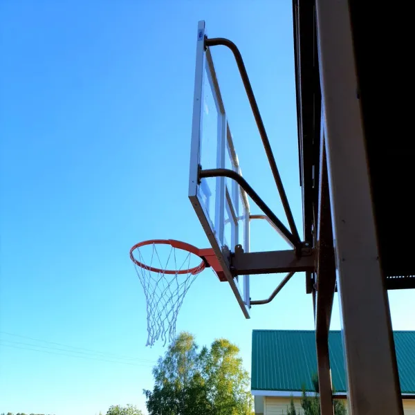 Щит баскетбольный тренировочный (монолитный поликарбонат) 900х1200 мм ZAVODSPORTA за 30&nbsp;800 ₽ в Калуге